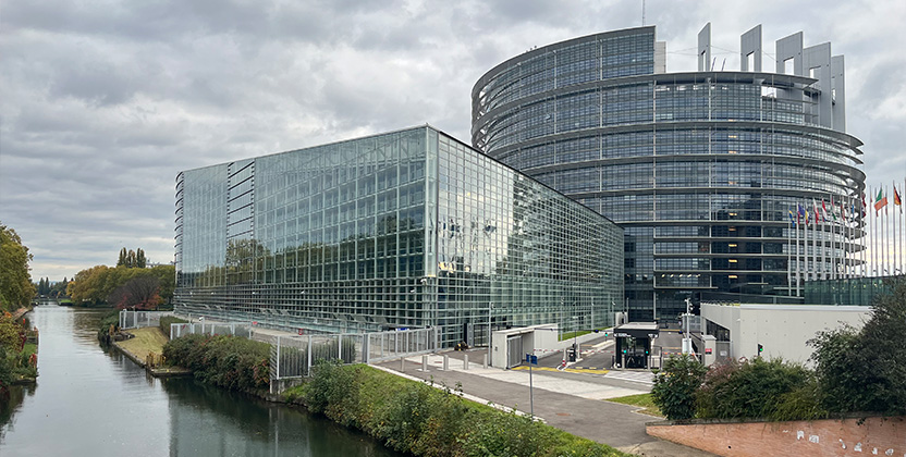 Strasbourg parlamentet euroscola