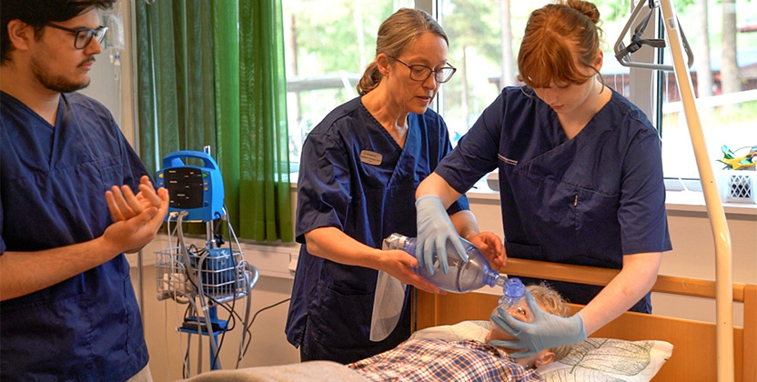 Vård- och omsorgsprogrammet på Holavedsgymnasiet i Tranås 
