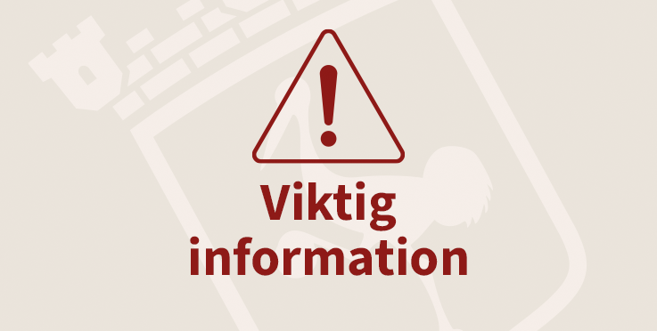 Viktig information